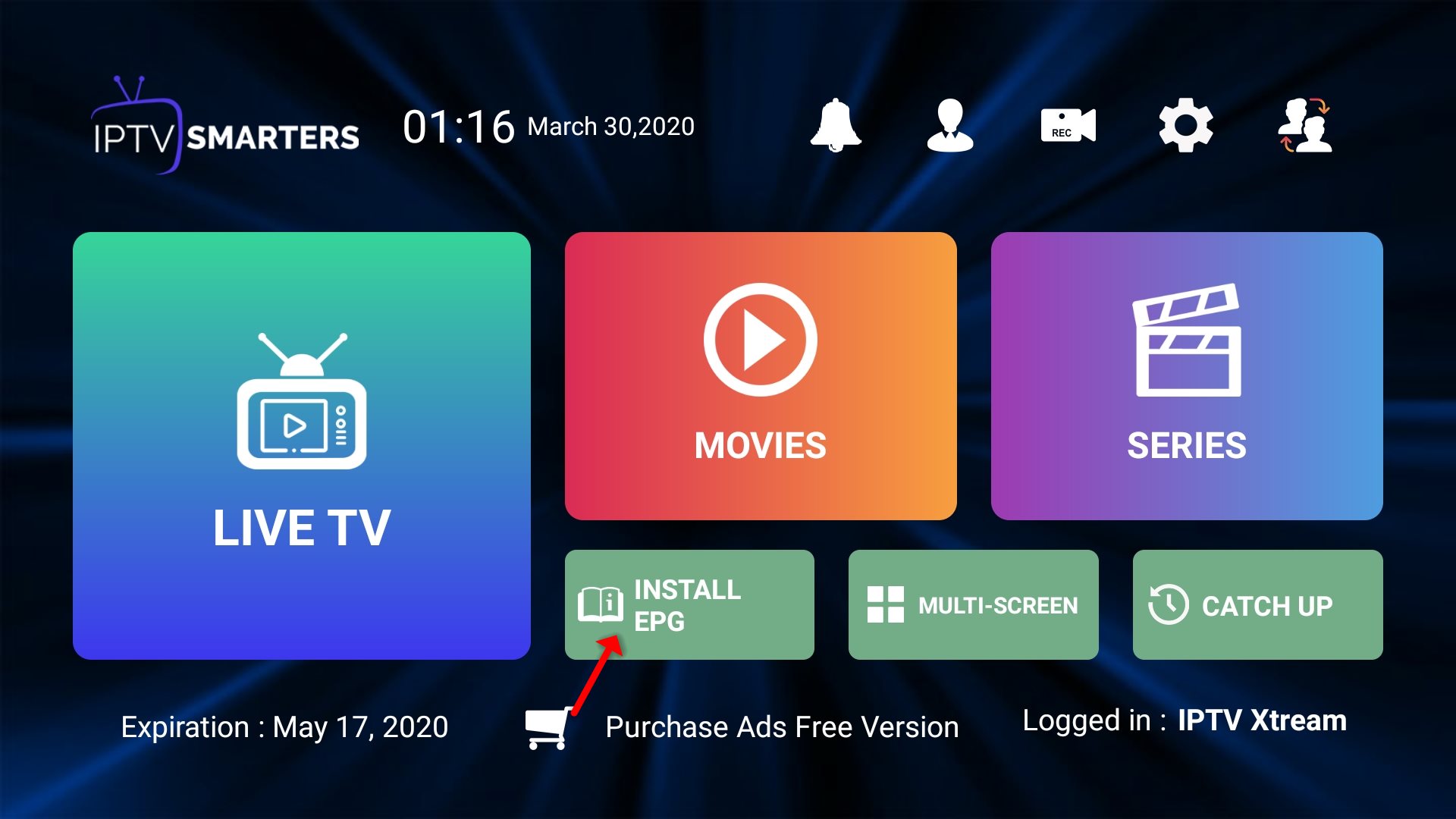 Install IPTV on your Android Smartphone, BOX, & TV (IPTV Smarters ...